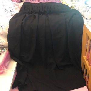 Banana Republic long black skirt. Size 10.